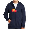 Youth Heavy Blend Full Zip Hooded Sweatshirt Thumbnail
