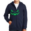 Youth Heavy Blend Full Zip Hooded Sweatshirt Thumbnail