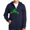 Youth Heavy Blend Full Zip Hooded Sweatshirt Thumbnail