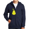 Youth Heavy Blend Full Zip Hooded Sweatshirt Thumbnail