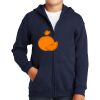 Youth Heavy Blend Full Zip Hooded Sweatshirt Thumbnail
