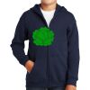Youth Heavy Blend Full Zip Hooded Sweatshirt Thumbnail