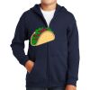 Youth Heavy Blend Full Zip Hooded Sweatshirt Thumbnail