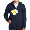 Youth Heavy Blend Full Zip Hooded Sweatshirt Thumbnail