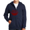 Youth Heavy Blend Full Zip Hooded Sweatshirt Thumbnail