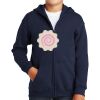 Youth Heavy Blend Full Zip Hooded Sweatshirt Thumbnail