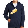 Youth Heavy Blend Full Zip Hooded Sweatshirt Thumbnail