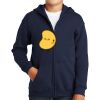 Youth Heavy Blend Full Zip Hooded Sweatshirt Thumbnail