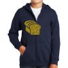 Youth Heavy Blend Full Zip Hooded Sweatshirt Thumbnail