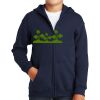 Youth Heavy Blend Full Zip Hooded Sweatshirt Thumbnail