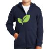 Youth Heavy Blend Full Zip Hooded Sweatshirt Thumbnail