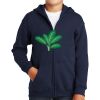 Youth Heavy Blend Full Zip Hooded Sweatshirt Thumbnail