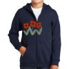 Youth Heavy Blend Full Zip Hooded Sweatshirt Thumbnail