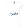Unisex Jersey Short-Sleeve V-Neck T-Shirt Thumbnail