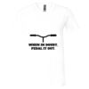 Unisex Jersey Short-Sleeve V-Neck T-Shirt Thumbnail