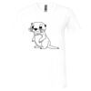 Unisex Jersey Short-Sleeve V-Neck T-Shirt Thumbnail