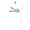 Unisex Jersey Short-Sleeve V-Neck T-Shirt Thumbnail