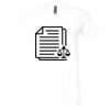 Unisex Jersey Short-Sleeve V-Neck T-Shirt Thumbnail