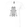 Unisex Jersey Short-Sleeve V-Neck T-Shirt Thumbnail