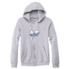Adult Triblend Full-Zip Fleece Hooded Sweatshirt Thumbnail