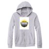 Adult Triblend Full-Zip Fleece Hooded Sweatshirt Thumbnail