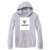 Adult Triblend Full-Zip Fleece Hooded Sweatshirt Thumbnail