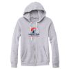 Adult Triblend Full-Zip Fleece Hooded Sweatshirt Thumbnail