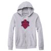 Adult Triblend Full-Zip Fleece Hooded Sweatshirt Thumbnail