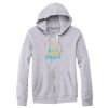 Adult Triblend Full-Zip Fleece Hooded Sweatshirt Thumbnail