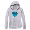 Adult Triblend Full-Zip Fleece Hooded Sweatshirt Thumbnail