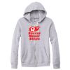 Adult Triblend Full-Zip Fleece Hooded Sweatshirt Thumbnail