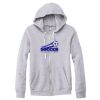 Adult Triblend Full-Zip Fleece Hooded Sweatshirt Thumbnail