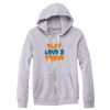 Adult Triblend Full-Zip Fleece Hooded Sweatshirt Thumbnail