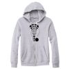 Adult Triblend Full-Zip Fleece Hooded Sweatshirt Thumbnail