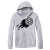 Adult Triblend Full-Zip Fleece Hooded Sweatshirt Thumbnail