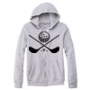 Adult Triblend Full-Zip Fleece Hooded Sweatshirt Thumbnail