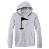 Adult Triblend Full-Zip Fleece Hooded Sweatshirt Thumbnail