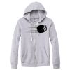 Adult Triblend Full-Zip Fleece Hooded Sweatshirt Thumbnail