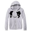 Adult Triblend Full-Zip Fleece Hooded Sweatshirt Thumbnail