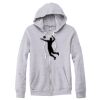 Adult Triblend Full-Zip Fleece Hooded Sweatshirt Thumbnail