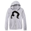 Adult Triblend Full-Zip Fleece Hooded Sweatshirt Thumbnail