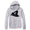 Adult Triblend Full-Zip Fleece Hooded Sweatshirt Thumbnail