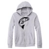 Adult Triblend Full-Zip Fleece Hooded Sweatshirt Thumbnail