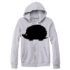 Adult Triblend Full-Zip Fleece Hooded Sweatshirt Thumbnail