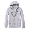Adult Triblend Full-Zip Fleece Hooded Sweatshirt Thumbnail
