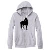 Adult Triblend Full-Zip Fleece Hooded Sweatshirt Thumbnail