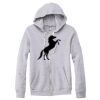 Adult Triblend Full-Zip Fleece Hooded Sweatshirt Thumbnail