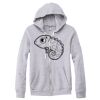 Adult Triblend Full-Zip Fleece Hooded Sweatshirt Thumbnail