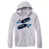 Adult Triblend Full-Zip Fleece Hooded Sweatshirt Thumbnail