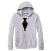 Adult Triblend Full-Zip Fleece Hooded Sweatshirt Thumbnail